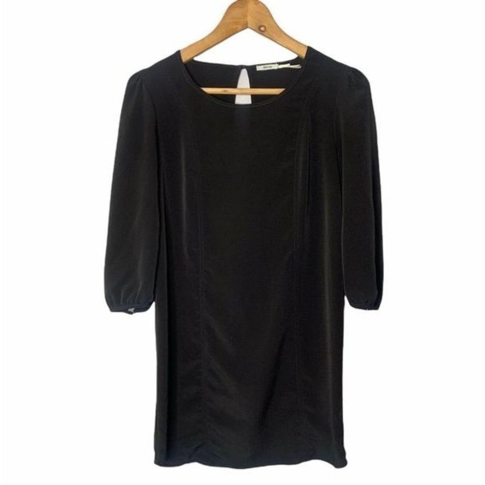 Kimchi Blue Black ¾ Sleeve Mini Cocktail Dress Womens Size XS